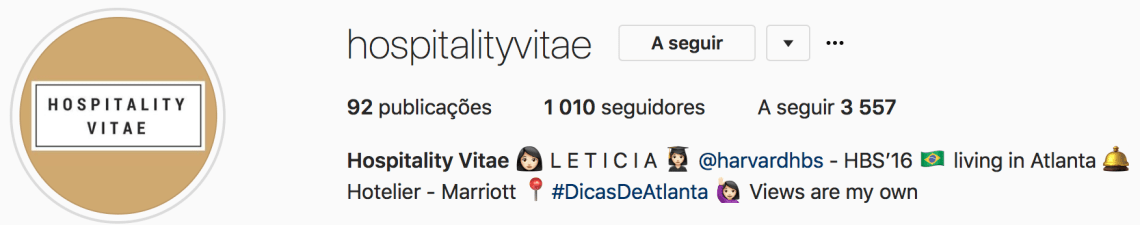 Hospitality Vitae insta